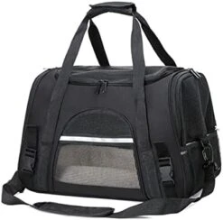 LEFEDA Transport Cat Carrier Bags Pet Bag With Locking Safety Zippers Breathable Foldable Cat Backpack For Pet Dog Cat Bag Portable Pet Backpack Carrier (Color : Blue) 17 LEFEDA Transport Cat Carrier Bags Pet Bag With Locking Safety Zippers Breathable Foldable Cat Backpack For Pet Dog Cat Bag Portable Pet Backpack Carrier (Color : Blue) -Zoo Shop 41fkx OLPhL. AC