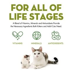 Avoderm Natural Grain-Free Dry Cat Food, All Life Stages Duck Recipe, 5 Lb Bag -Zoo Shop 41gBO9ehFoL