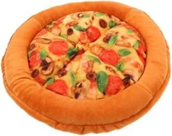 GARVALON Cat Nest Cat House Indoor Pet Mat For Food Indoor Mat Small Dog Cushion Pizza Pet Mat Dog Beds For Small Dogs Small Cat Bed Cat Hideaway Cat Toys Hot Dog Cloth The Dog Kitten Beds -Zoo Shop 41gISe8AQ8L. AC