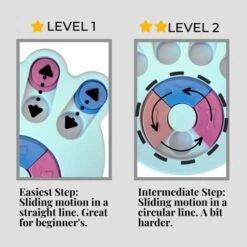 GENERIC Bed Holdings Dog Puzzle Feeder Toy | Mentally Stimulating Game For Food And Treat Dispensing | Interactvie Puppy Puzzle For Small And Medium Dogs | Promotes Enrichment And Prevents Boredom -Zoo Shop 41gYpUThLZL