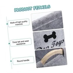 4 Pcs Gift Small Toy Blankets Organizing Chest Wood Cube Basket Black Bins Leashes Collapsible Container Puppy Countertop Rope Cat For Home Laundry Handles Apparel& Accessory -Zoo Shop 41gZkuojveL