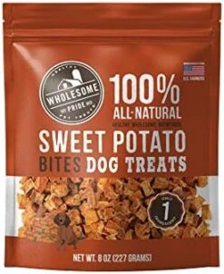 Wholesome Pride Sweet Potato Fries Dog Treats, Dehydrated, Made In The USA, Grain Free, Healthy Dog Chews, 16 Oz -Zoo Shop 41gf7kZiz3L. AC