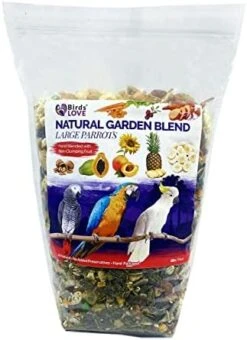 Birds LOVE All Natural Garden Blend Bird Food For Parrots 2lb -Zoo Shop 41gg8BXWrDL. AC