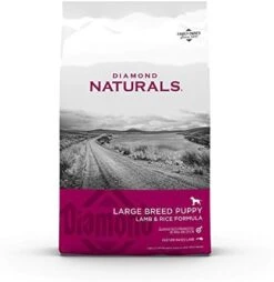 Diamond Naturals Large Breed Adult Dry Dog Food Lamb Meal And Rice Formula With Protein From Real Lamb, Probiotics And Essential Nutrients To Support Balanced And Overall Health In Adult Dogs 40lb -Zoo Shop 41goPN3AJ0L. AC