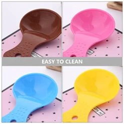 Dog Food Scoop 24 Pcs Food Plastic Small Spoon Tool Spoons Dog Scoop Color Scoops Measuring Feeder Pet Supplies For Colorful Round Shovel Cat Lovely Animals Cups Random Useful -Zoo Shop 41h19nP7yyL