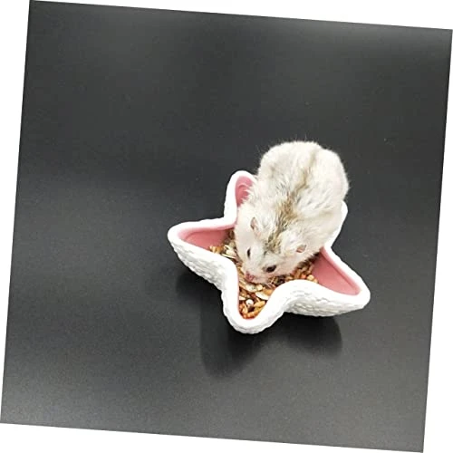 EVANEM 2pcs Pentagram Food Bowl Bird Cage Feeder Ceramic Water Bowl Bunny Feeder Hamster Feeding Bowl Small Pet Feeder Bird Cage Water Food Feeder Pet Food Bowl Pet Supply Blue Ceramics 6 EVANEM 2pcs Pentagram Food Bowl Bird Cage Feeder Ceramic Water Bowl Bunny Feeder Hamster Feeding Bowl Small Pet Feeder Bird Cage Water Food Feeder Pet Food Bowl Pet Supply Blue Ceramics - Image 4