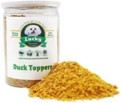 Lucky Premium Duck Sprinkles – Dog Food Toppers Made With Duck, Dog Food Seasoning To Add Flavor To Every Meal (3 Oz) -Zoo Shop 41hbkdbR3oL. AC