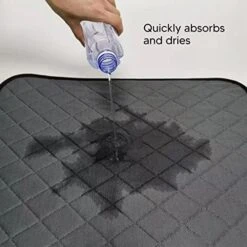 GFRGFH Reusable Puppy Pads Washable Puppy Mats Fast Absorbent Training Whelping Pad, Waterproof Training Pads For Dogs Puppy Dog Cat Rabbit(S) -Zoo Shop 41he7U3iu2L