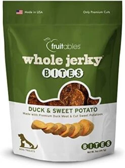 Fruitables Dog Treats – Whole Jerky Bites – Grilled Bison Dog Treats – Healthy Dog Treats – 5 Ounces -Zoo Shop 41huJrNgawL. AC
