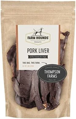 Farm Hounds Dehydrated Pork Kidney For Dogs, 100% Natural, Humane Dried Pig Kidney Treats For Dogs, Regenerative Agriculture Dog Training Treats & Food From Local Farms For All Dog Breeds & Sizes -Zoo Shop 41i2W6m7nNL. AC