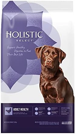 Holistic Select Natural Dry Dog Food, Chicken Meal & Rice Recipe, 30-Pound Bag 9 Holistic Select Natural Dry Dog Food, Chicken Meal & Rice Recipe, 30-Pound Bag - Image 7