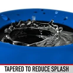 Franklin Pet Supply Travel Pet Silicon Bowl 27oz. – No Spill – BPA Free – Splash Proof – For Water And Food – Travel Smart Design – Portable Car Design – For Larger Dogs -Zoo Shop 41iHgAmDisL