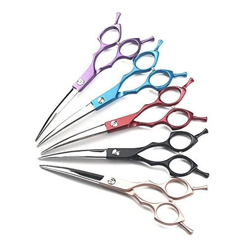BITWIT Kitchen Baking, High-end Pet Grooming Scissors Color Grooming Scissors Small Mouth Finishing Scissors Up And Down Double Use (Color : Rose Gold Curved) 5 BITWIT Kitchen Baking, High-end Pet Grooming Scissors Color Grooming Scissors Small Mouth Finishing Scissors Up And Down Double Use (Color : Rose Gold Curved) - Image 3