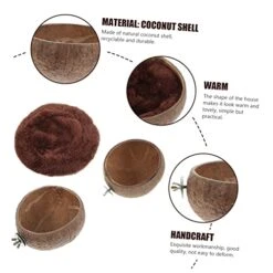 EVANEM 1 Set Hamster Nest Rabbit Water Bowl Squirrel Feeders Bird Cage Feeder Hamster Feeding Bowls Hamster Food Feeder Parrot Feeder Guinea Pig Cage Feeder Hamster Pet Feeder Pet Waterer -Zoo Shop 41iboEdUvaL