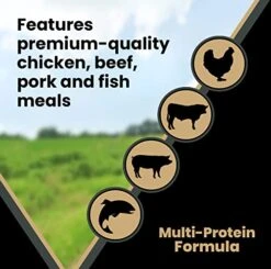 Victor Super Premium Dog Food – Grain Free Ultra Pro Dry Dog Food – High Protein, Low Carb Dog Food For Active Dogs – 42% Protein Dog Food For Sporting Dogs Of All Breeds & Sizes, 5 Lb -Zoo Shop 41ictumcs2L