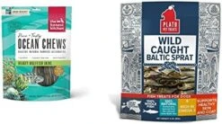 The Honest Kitchen Ocean Chews Hearty Wolffish Skins Dog Treats, 6 Oz (Beams) -Zoo Shop 41idfowbyHL. AC