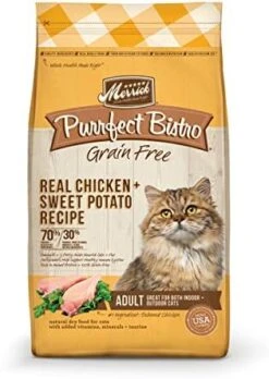 Merrick Purrfect Bistro Grain Free And Healthy Grains Dry Cat Food 4 Pound (Pack Of 1) 30 Merrick Purrfect Bistro Grain Free And Healthy Grains Dry Cat Food 4 Pound (Pack Of 1) -Zoo Shop 41ieTaYbZNL. AC