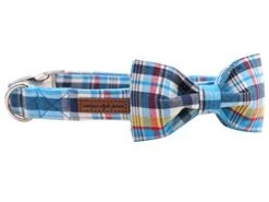 Unique Style Paws Plaid Dog Collar With Bow Pet Gift Adjustable Soft And Comfy Bowtie Collars For Small Medium Large Dogs -Zoo Shop 41ienn0nr3L