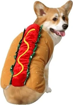 Dog Taco Halloween Costume Taco Design Cosplay Pet Costumes For Dogs And Cats （Yellow, Medium） -Zoo Shop 41igC97qzeL. AC 2