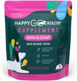 Happy Go Healthy Gut Health Supplements For Dogs | Prebiotic & Probiotic Food Topper With Ginger Root, Icelandic Seaweed, And Organic Kelp | All Breeds And Sizes | 60 Count 23 Happy Go Healthy Gut Health Supplements For Dogs | Prebiotic & Probiotic Food Topper With Ginger Root, Icelandic Seaweed, And Organic Kelp | All Breeds And Sizes | 60 Count -Zoo Shop 41j2 yBsDWL. AC