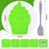 PatiencET Licking Mat For Dogs Cats 2 Pack Square And 2 Pack Ice Cream -Zoo Shop 41jSSge1nrL