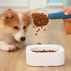 4pcs Pet Food Scooper With Fashionable Food Shovel Handle And Comfortable Grip Handle Multi-Function Long Handle Pet Scoop Suitable For Dogs Cats And Other Pets -Zoo Shop 41jumST79XL