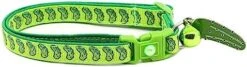Pickle Cat Collar With Bell | Safety Breakaway Collar | Adjustable Large Size Or Kitten Collar (Small(10lbs & Less), Blue) -Zoo Shop 41k07oOvJoL. AC