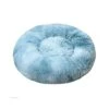 YangYan Round Washable Long Plush Dog Kennel New Super Soft Dog Mat Dog Basket Pet Bed Cat House Velvet Mats Sofa For Dog (Color : Sky Blue, Size : 40cm) -Zoo Shop 41kY2uKuYVL