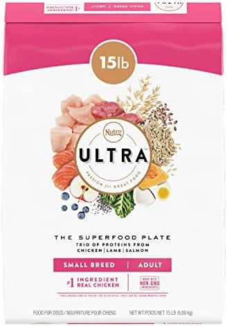 NUTRO ULTRA Adult Small Breed High Protein Natural Dry Dog Food With A Trio Of Proteins From Chicken, Lamb And Salmon, 4 Lb. Bag 9 NUTRO ULTRA Adult Small Breed High Protein Natural Dry Dog Food With A Trio Of Proteins From Chicken, Lamb And Salmon, 4 Lb. Bag - Image 7