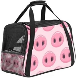 Pet Carrier Fast Food Pizza Hamburg Hot Dog Pattern Soft-Sided Pet Travel Carriers For Cats,Dogs Puppy Comfort Portable Foldable Pet Bag Airline Approved -Zoo Shop 41ki5fuUKuS. AC