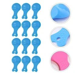 Dog Food Scoop 24 Pcs Food Plastic Small Spoon Tool Spoons Dog Scoop Color Scoops Measuring Feeder Pet Supplies For Colorful Round Shovel Cat Lovely Animals Cups Random Useful -Zoo Shop 41kq0B6Pz0L