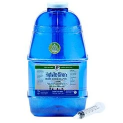 Holistic Pet Care HighVibe Silver- Colloidal Silver For Pets- 20 PPM 1 Gallon - For Dogs, Cats, Horses And All Pets