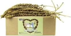 Birds LOVE Wholesome & Lovely Spray Millet Non-GMO No Pesticide (No Stems Only Edible Tops) For Parrots Birds Cockatiel Lovebird Keets Finch Canary All Parrots Healthy Treat-5lbs… -Zoo Shop 41l87VGRqoL. AC