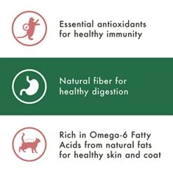 NUTRO WHOLESOME ESSENTIALS Adult Natural Dry Cat Food Salmon & Brown Rice Recipe, 14 Lb. Bag -Zoo Shop 41lkzUauRSL