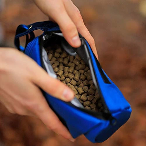 Dibea Dog Food Bag Dog Training Pouch Portable Dog Treat Bag Snack Bag Dogs Blue 8 Dibea Dog Food Bag Dog Training Pouch Portable Dog Treat Bag Snack Bag Dogs Blue - Image 6