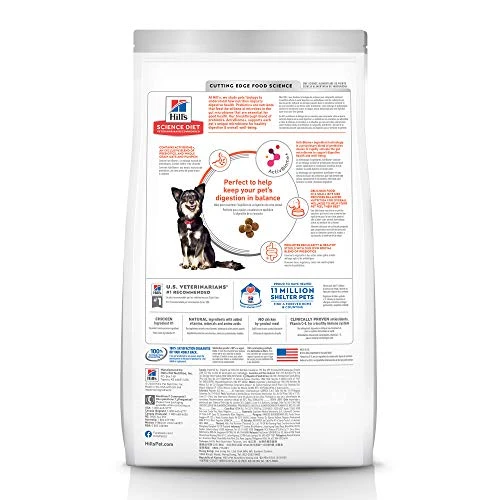 Hill's Science Diet Adult Dry Dog Food, Small Bites, Perfect Digestion, Chicken Recipe, 3.5 Lb. Bag 4 Hill's Science Diet Adult Dry Dog Food, Small Bites, Perfect Digestion, Chicken Recipe, 3.5 Lb. Bag - Image 2