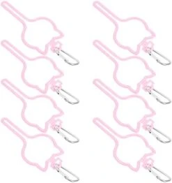 Ipetboom Dog Bag Holder Dog Poop Bag Holder Fasteners 8pcs Waste Bag Carrier Dog Poop Bag Holder With Touch Fasteners Attachment Hands- Free Holder For Dog Leashes Sky- Blue Hands Free Leash -Zoo Shop 41lwOgBMZ8L. AC