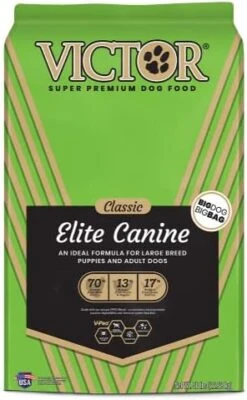 Victor Super Premium Dog Food – Elite Canine Dry Dog Food – 25% Protein, Gluten Free - For Large Breed Dogs & Puppies, 15lbs 13 Victor Super Premium Dog Food – Elite Canine Dry Dog Food – 25% Protein, Gluten Free - For Large Breed Dogs & Puppies, 15lbs -Zoo Shop 41m2nRaNVaL. AC