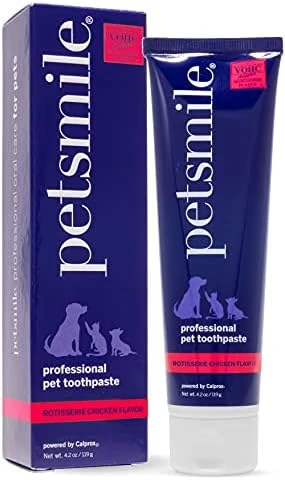 Petsmile Professional Pet Toothpaste | Cat & Dog Dental Care | Controls Plaque, Tartar, & Bad Breath | Only VOHC Accepted Toothpaste | Teeth Cleaning Pet Supplies (London Broil, 4.2 Oz) 8 Petsmile Professional Pet Toothpaste | Cat & Dog Dental Care | Controls Plaque, Tartar, & Bad Breath | Only VOHC Accepted Toothpaste | Teeth Cleaning Pet Supplies (London Broil, 4.2 Oz) - Image 6