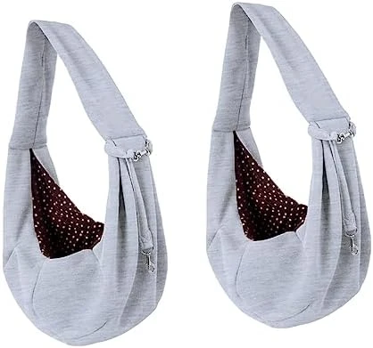 SHERCHPRY 2 Pcs Pet Carry Pouch Pet Carrier Shoulder Bag Pet Carrier Crossbody Pet Bag Carrying Bag Strap Grey Backpack Pets Carrier Pouch Cat Carry Bag Dog Carry Pouch 9 SHERCHPRY 2 Pcs Pet Carry Pouch Pet Carrier Shoulder Bag Pet Carrier Crossbody Pet Bag Carrying Bag Strap Grey Backpack Pets Carrier Pouch Cat Carry Bag Dog Carry Pouch - Image 7