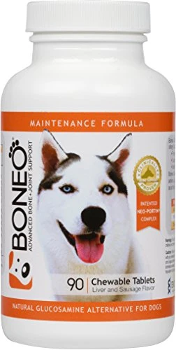 Boneo Canine Maintenance Formula- Patented Bone And Joint Supplement For Dogs- 90 Ct Chewable Tablets, Liver And Sausage Flavor 3 Boneo Canine Maintenance Formula- Patented Bone And Joint Supplement For Dogs- 90 Ct Chewable Tablets, Liver And Sausage Flavor