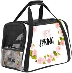 Pet Carrier Hello Summer Cute Food Ice Cream Pineapple Soft-Sided Pet Travel Carriers For Cats,Dogs Puppy Comfort Portable Foldable Pet Bag Airline Approved 29 Pet Carrier Hello Summer Cute Food Ice Cream Pineapple Soft-Sided Pet Travel Carriers For Cats,Dogs Puppy Comfort Portable Foldable Pet Bag Airline Approved -Zoo Shop 41n0WqhvLHL. AC
