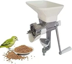 QCHIAN Manual Animal Feed Pellet Machine, Household Pet Dog Cat Feed Maker, Birds Fishing Bait Granulator Pelleter, 1.5/2/2.3/2.5/3/3.5/4/5/6mm Molds Optional For Animals Feed Processing (Size : 3mm) -Zoo Shop 41n1YGZBL4L. AC 1