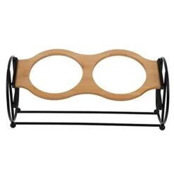 POPETPOP Black Utensil Holder Raised Cat Bowl Stand Iron Metal Cat Feeding Dish Holder Pet Food Bowl Rack For Cat Dog Neck Water Dispenser Stand Water Dispenser Stand Water Dispenser Stand