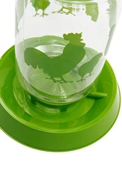 Lixit Reversible Waterers And Feeders For Chickens And Wild Birds (128 Ounce (Pack Of 2)) -Zoo Shop 41nKJkaqd9L