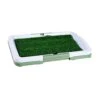 YangYan 3 Layers Large Dog Pet Potty Training Pee Pad Mat Puppy Tray Grass Toilet Simulation Lawn For Indoor Potty Training Pet Supply (Color : Light Green, Size : L 46x32x5 Cm) -Zoo Shop 41nY8lBfKlL