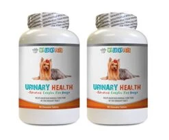 MY LUCKY PETS LLC Dog Bladder Chews - Dog Urinary Health Formula - Helps With Incontinence And Bladder Issues - Immune Boost - Dog Urinary Infection - 2 Bottles (180 Treats)