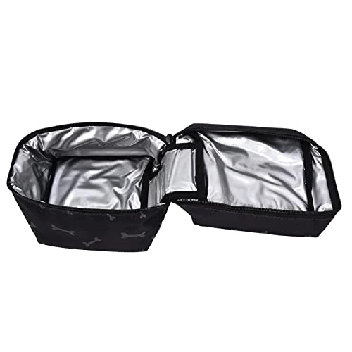 01 02 015 Oxford Cloth Dog Travel Bag, Multi Function Pockets Anti Scratch Pet Food Storage Bag Lined Large Capacity Convenient For Snack For Diaper For Outdoor 7 01 02 015 Oxford Cloth Dog Travel Bag, Multi Function Pockets Anti Scratch Pet Food Storage Bag Lined Large Capacity Convenient For Snack For Diaper For Outdoor - Image 5