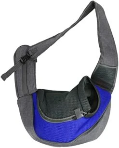 LEFEDA Tote Pouch Dog Supplies Pet Backpack Mesh Oxford Sling Shoulder Bag Dog Carriers & Bags Pet Backpack Carrier (Color : Blue) -Zoo Shop 41p33eWqZFL. AC