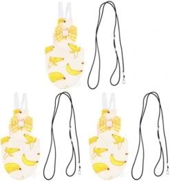 Balacoo 3pcs Rope Training Macaw Supplies For Parakeet Parrots Clothes Light Leash Birds Nappy- With Cockatiel Bird Nappies Suit Clothing Diaper S Budgie Harness Mini Pee Parrot Cotton & -Zoo Shop 41p63MfdvL. AC